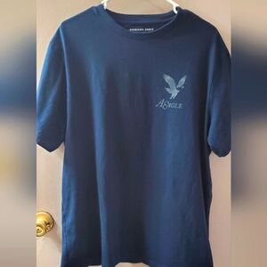 American Eagle Super Soft Blue T-Shirt